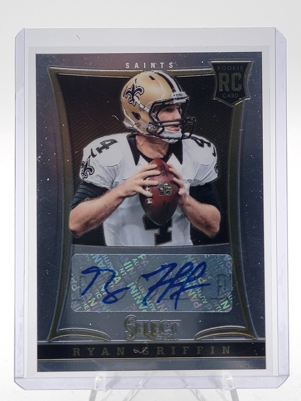 RYAN GRIFFIN 2013 SELECT ROOKIE AUTOGRAPH RC AUTO /499 #286 SAINTS Q2091