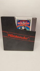 Monopoly (Nintendo NES) Works Complete In Box W/ Poster