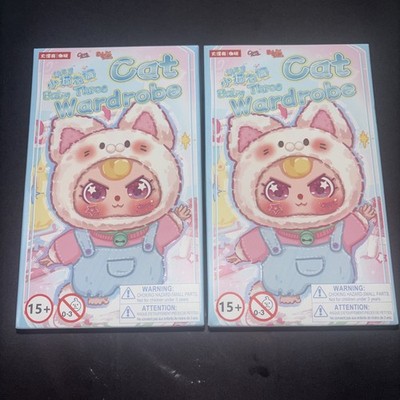 Baby Three Kitten Wardrobe Plush Blind Box (Babythree Official) (Brand New)