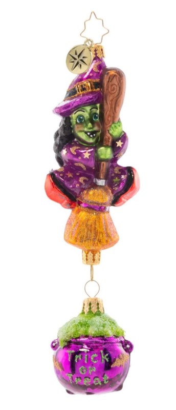 Christopher Radko Halloween "WITCHY WOMAN" Ornament #1021604 NEW 2025 w/box