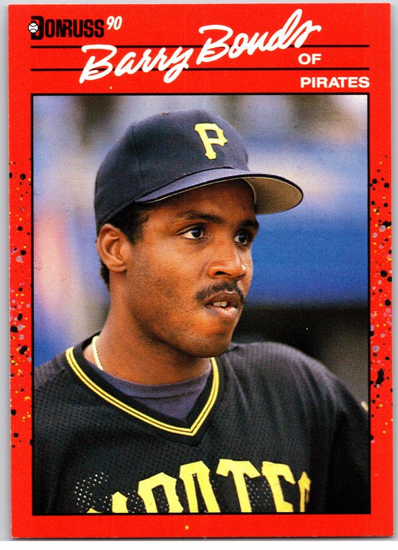 #126 Barry Bonds, Pittsburgh Pirates 1990 Donruss Base