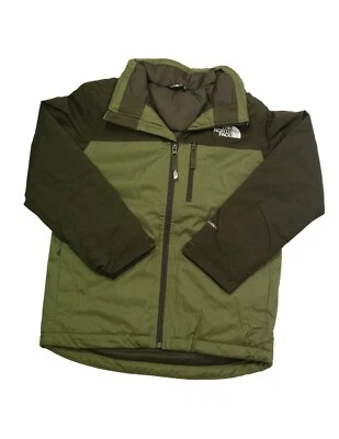 The North Face Boys Snowquest Plus Winter Jacket / Olive Green / RRP £145