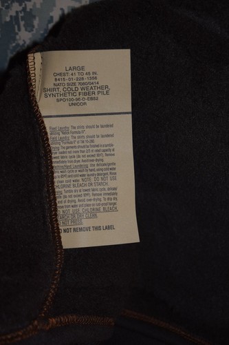 *military cold weather coat - jacket ( bear ) size large - Picture 2 of 2