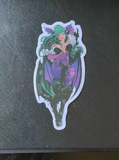 Darkstalkers Morrigan Pinup Capcom Custom Anime Manga Sticker