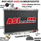 3 ROW ALUMINUM RADIATOR FOR 1993-1998 TOYOTA SUPRA JZA80 2JZ-GTE TURBO AT/ MT,