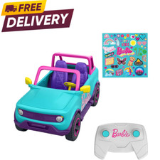 Hot Wheels Barbie RC SUV, Remote-Control Pink Vehicle That Fits 2 Barbie Dolls