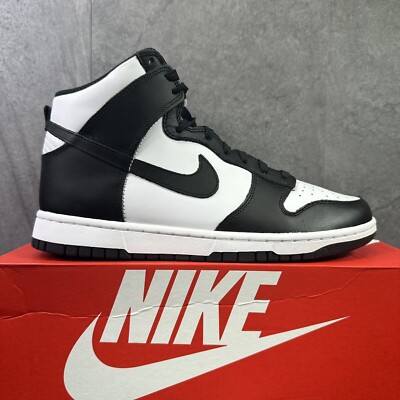 Nike Dunk High Panda Size 11 Mens White Black Sneakers | eBay
