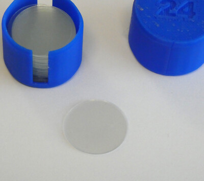 Round Glass Coverslips Circular Microscope Slide Cover Slip Diameter 8 ...