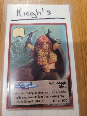 Spellfire - Anti-Magic Shell *345 Of 400* | eBay