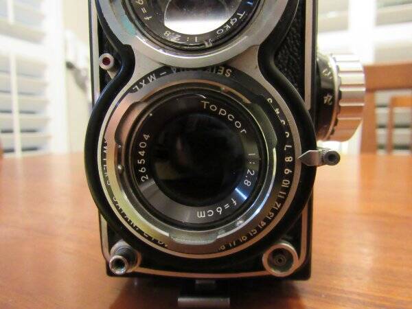 SAWYER'S MARK Ⅳ topcor F2.8 6cm Vintage Sawyer's Mark IV 127 Camera w/ Topcor 6cm f/2.8 TLR