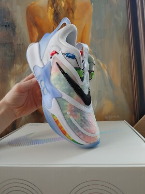 Nike Adapt BB size BQ5397 100 white multi color