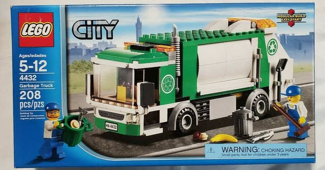 lego city garbage truck 4432