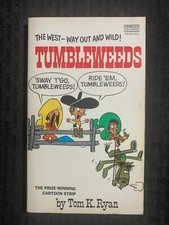 1968 TUMBLEWEEDS by Tom K Ryan FN 6.0 Fawcett Reprint Paperback