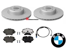 ★ NEW Genuine BMW 34106884497 X3 X4 Z4 G01 330i Front Brake Kit Rotors Pads Zimm