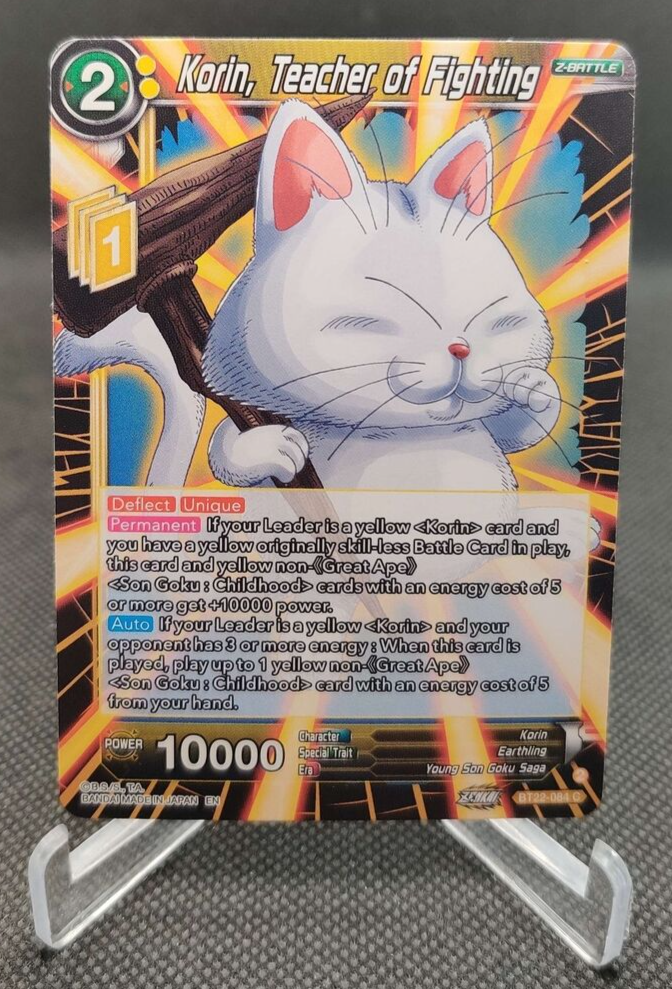 Dragon Ball Super Korin Teacher of Fighting Common Critical Blow