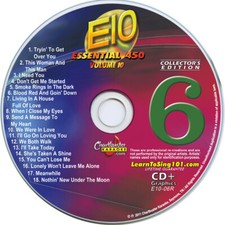 CHARTBUSTER ESSENTIAL KARAOKE CD G CBE-10 Disc-6 Allan Gary,Kenny Chestney,Faith