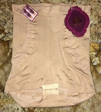 LARRY LEVINE NUDE Firm Shapewear High Waist Tunic Brief Panty NEW Womens S M L