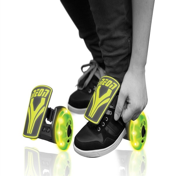 neon shoe skates