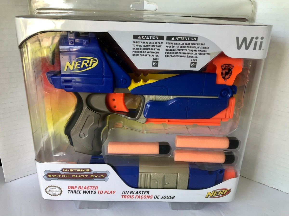 Nintendo Wii Nerf N-Strike Switch Shot EX-3 Controller