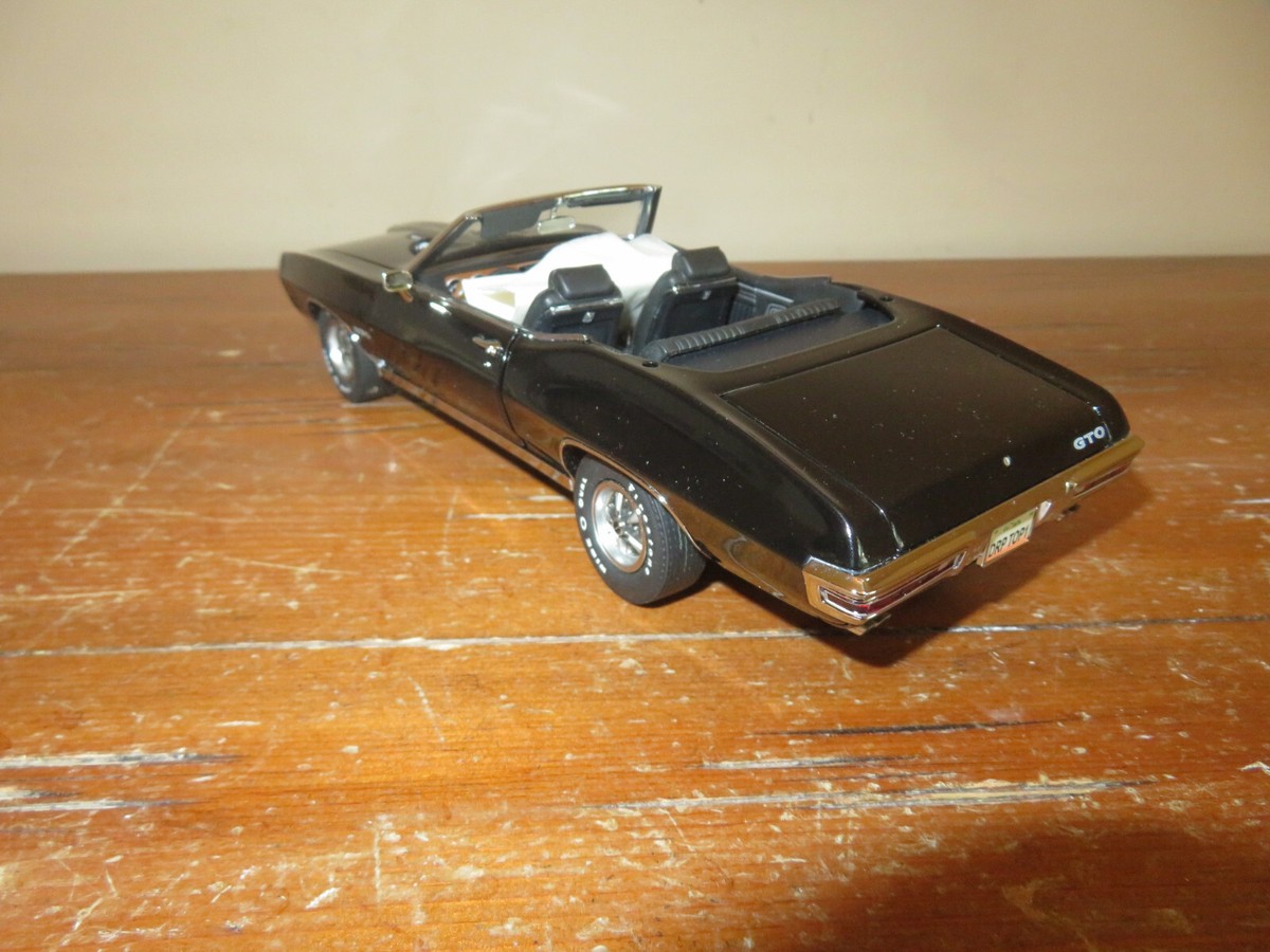 GMP 1970 Pontiac GTO Convertible Black 1/24 | eBay
