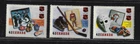 Canada Stamps — Set of 3 — 1992, National Hockey League #1443@1445 — MNH
