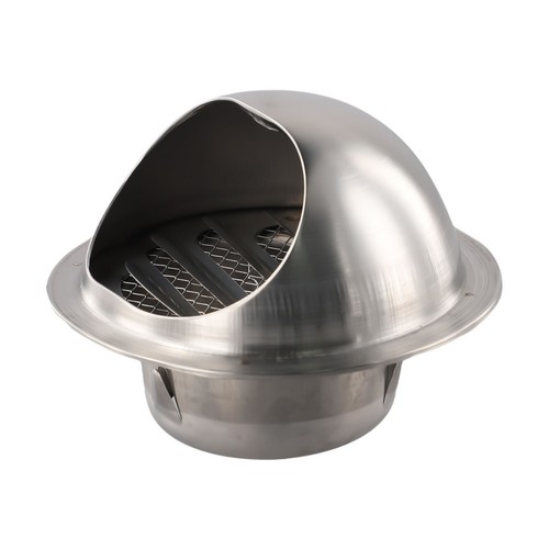 Stainless Steel Wall Air Vent Metal Cover Outlet Exhaust Grille For Kitchen Fans - Picture 7 of 43