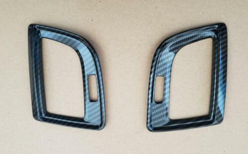 Carbon Fiber Look Interior Side Air Vent Outlet Trim Fit For Acura TLX 2018-2020 - Picture 4 of 4