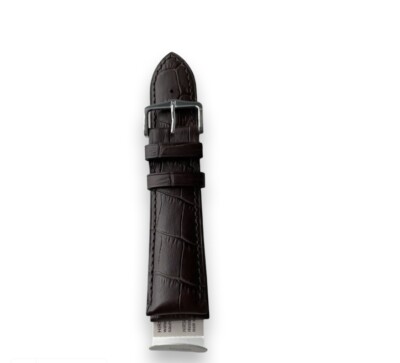 Hirsch Duke Alligator embossed 24mm watch band Classic E12 0102 80 W L 10 deals