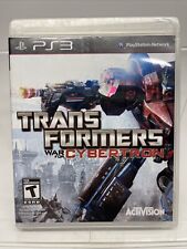 Transformers: War for Cybertron PS3 (Sony PlayStation 3, 2010) CIB Tested Works