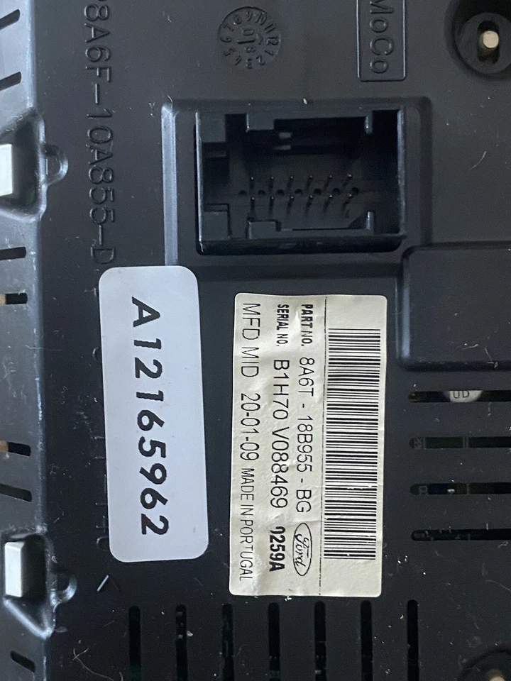 Ecran multifonctions Ford Fiesta 6 phase 1 Référence 8a6t 18b955 bg - Photo 3/3