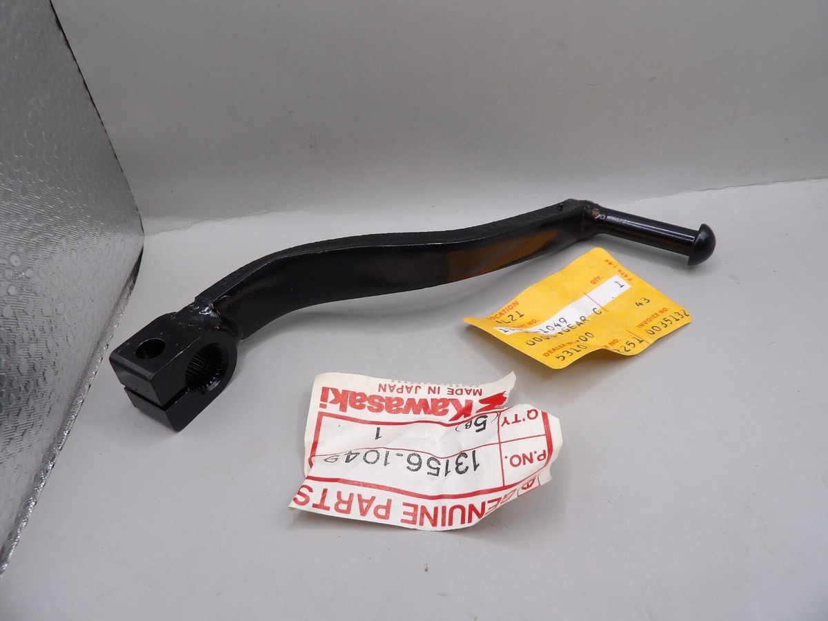 82 Kawasaki KDX 80 Shifter Shift Lever Arm 13156-1049 for sale