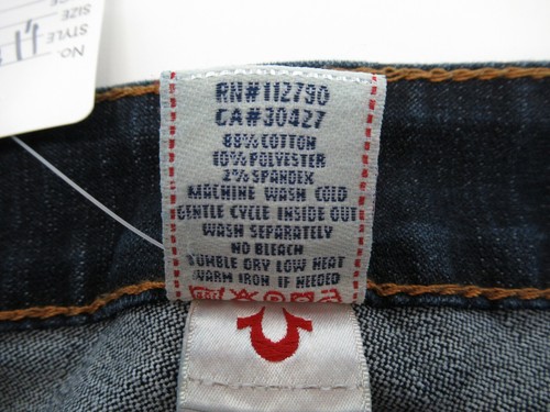 True Religion "Joey" Women's Flare Jeans Tag Size 28 #D634 - Picture 9 of 10