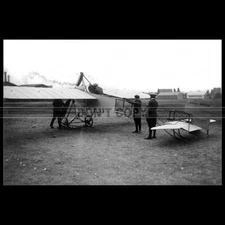 Photo AV.000001 ANDRE FREY MONOPLAN MORANE-SAULNIER PARIS-MADRID 1911 AIR RACE