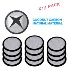 12 PACK Mr. Coffee Charcoal resin Water Filter Disks for All Mr Coffee Machines