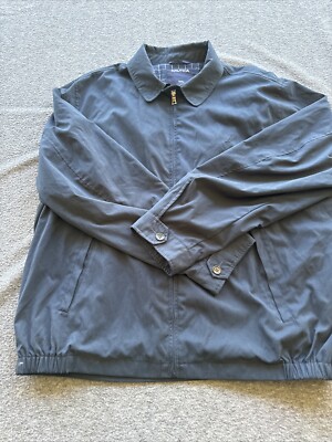 Nautica Soft Shell Jacket Men XXL Blue Full Zip Pocket Warm Wind Resistant