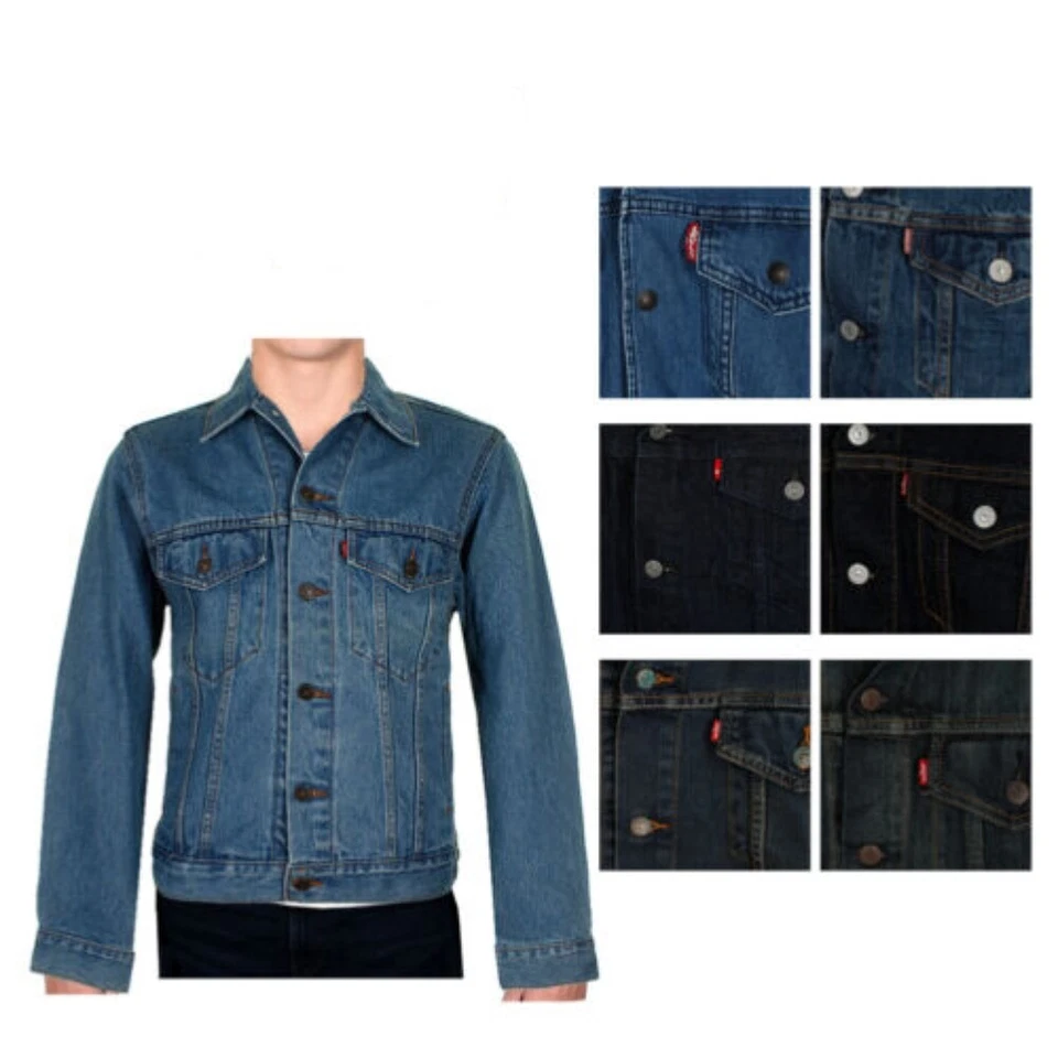 Levi's Men's Denim Cotton Trucker Jean Jacket