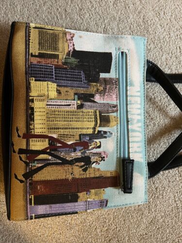 Vtg Frankie & Johnnie Handbag Purse Pocketbook "New York " Skyline - Picture 3 of 6