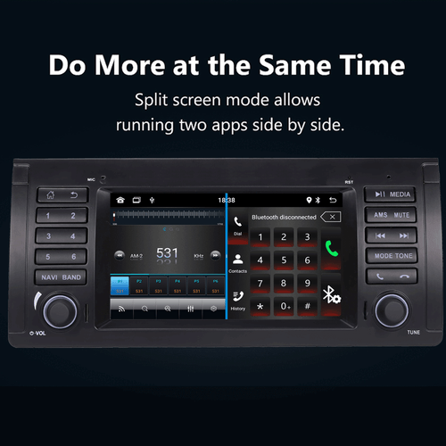 Car Stereo Radio for BMW 5 Series E39 E53 X5 M5 DAB+ RDS GPS Nav WIFI Android UK - Picture 12 of 14