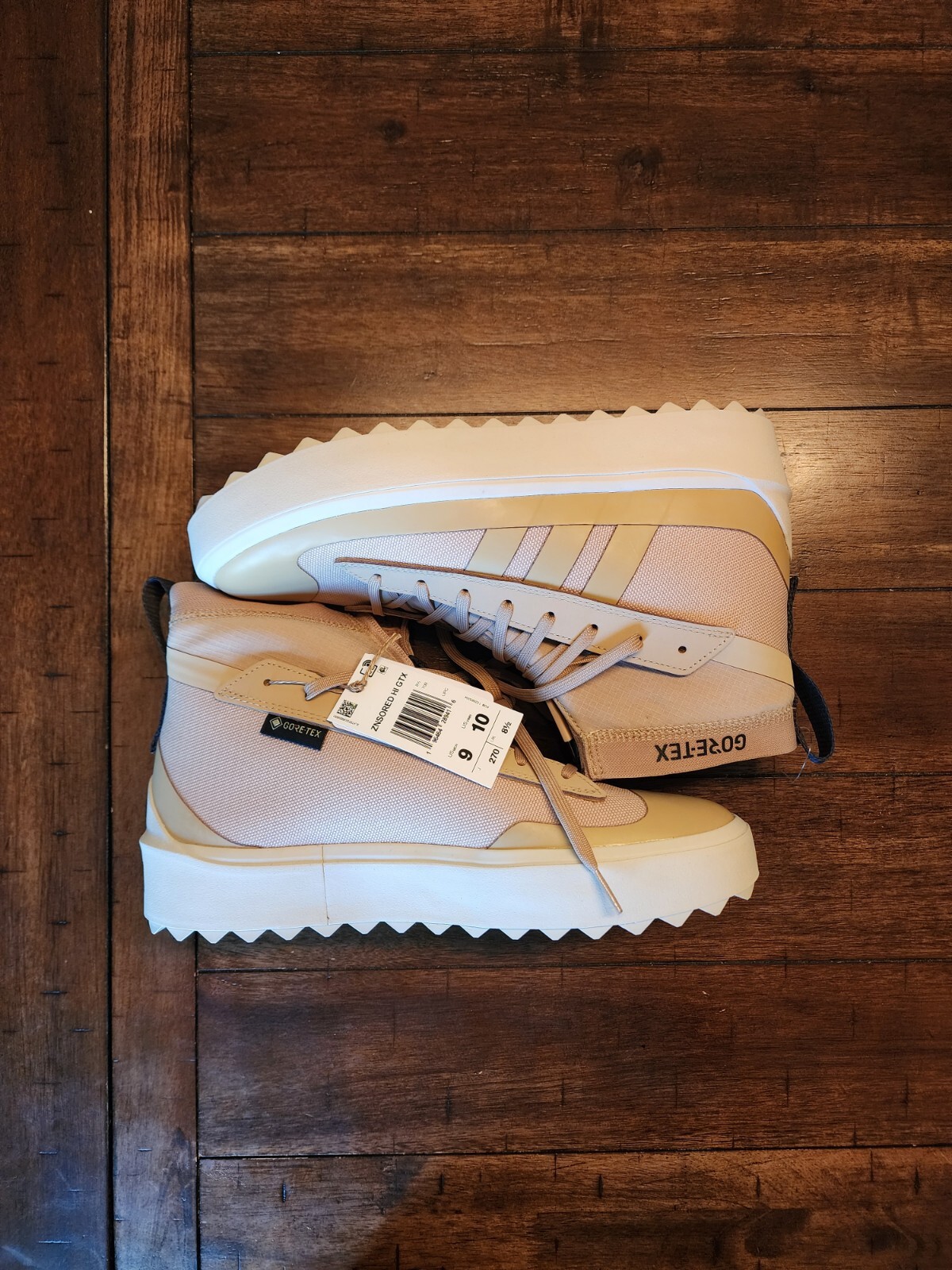 Adidas Znsored Hi Gtx Gore-tex Beige Size 9 Adidas Znsored Hi Gtx Gore-tex Beige Size 9