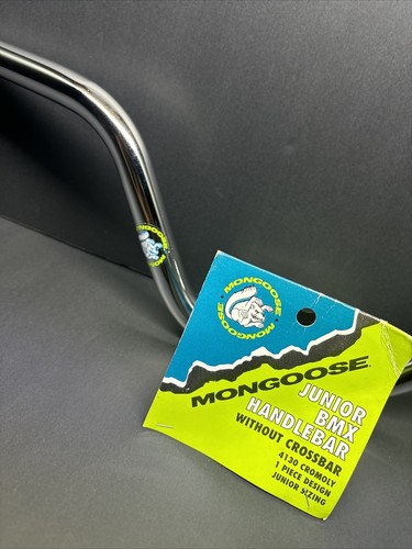 NOS Mongoose 22,2 mm Cr-mo Junior Bmx manubri da corsa cromati adatti: Redline Fgfs Gt - Foto 2 di 24