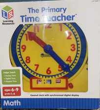 Learning Resources The Primary Time Teacher 24Hour Teaching Clock LSP 8406-T