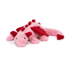 Jellycat Heart Dragon - RARE - NWT - Stunning Medium Plush Toy Valentine's Day