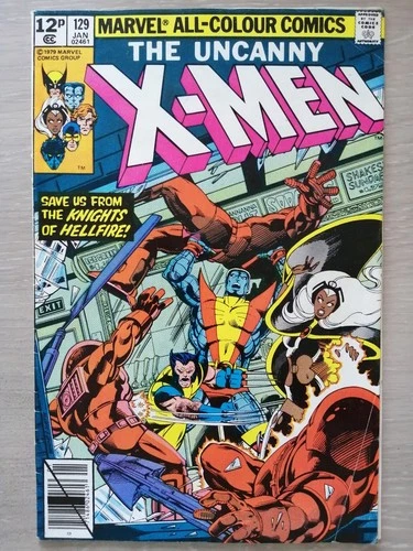 UNCANNY X-MEN #129_JAN 1980_VF-_1st APP KITTY PRYDE & EMMA FROST_JOHN BYRNE_UK!