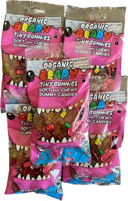 (5-Pack) Trader Joe's 3 oz. ORGANIC BEARY Tiny Gummies Gummy Bears * BB 4/2027 *