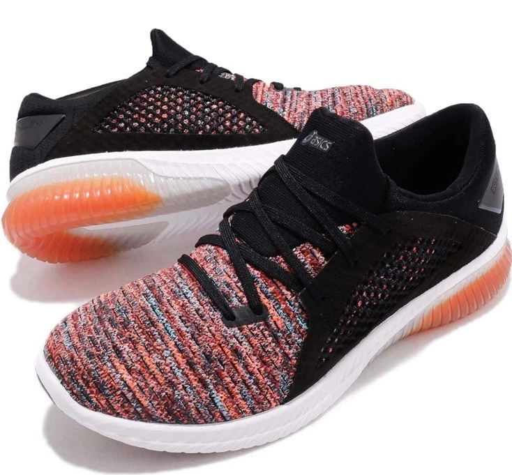 Asics Gel-Kenun Knit Black Marble Running Shoes Mens 13 1021A014 Shin-Tai Asics Gel Kenun Knit Black Multi-Color for sale | eBay main image 2
