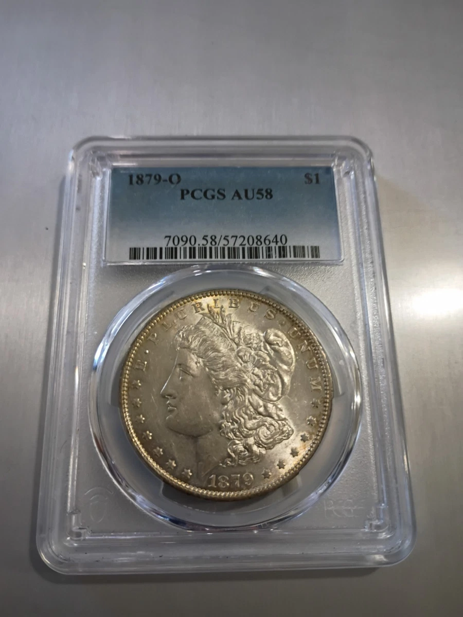 AU 58 Graded Morgan US Dollars (1878-1921) for sale | eBay