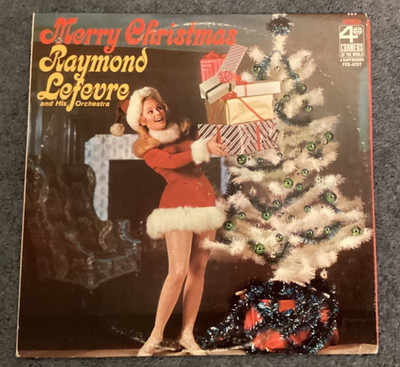 Raymond Lefevre - Merry Christmas - LP Record W/ CD Copy Transfer