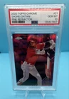 2020 Topps Chrome - Shohei Ohtani #21 Pink Refractor PSA 10
