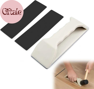 Floor Gap Fixer Tool Kit   Heavy-Duty Plank Grabber & Washable Adhesive Pad for