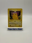 1999 Pokemon Pikachu 58/102 Base Set Shadowless Yellow Cheeks Vintage Common MP
